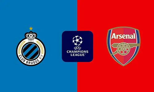 موعد مباراة كلوب بروج وآرسنال في دوري أبطال أوروبا والقنوات الناقلة